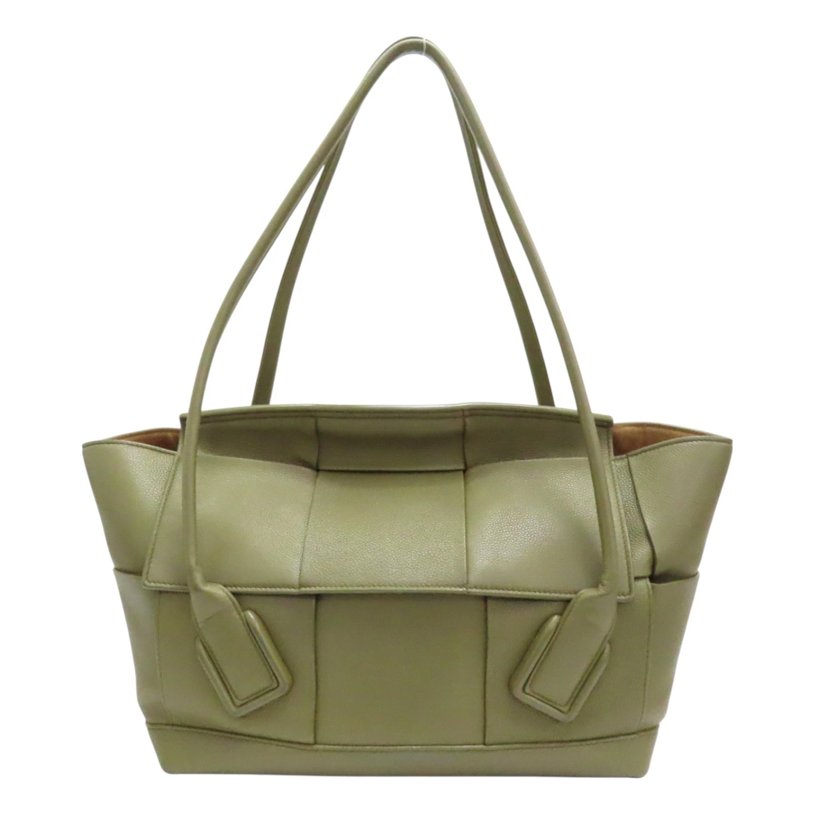 Borsa a tracolla BOTTEGA VENETA The Arco pelle di agnello verde