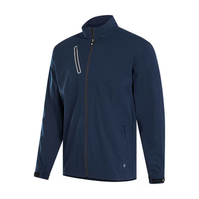 Veste de pluie bleu marine pour hommes FootJoy Eu HydroKnit