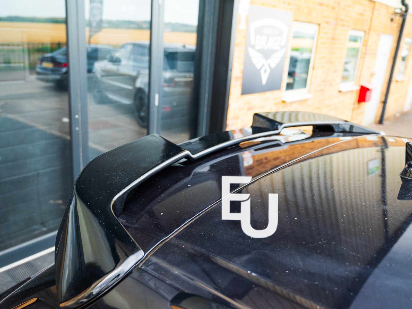 FOR AUDI Q7 4M SQ7 S LINE REAR ROOF BOOT WING SPOILER LIP GLOSS BLACK 2016-2019