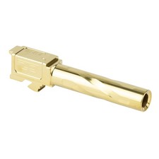 Zaffiri Glock 19 Gen 5 9mm Barrel 3.9" Flush  Crown Gold TiN Finish ZP.19G5BG