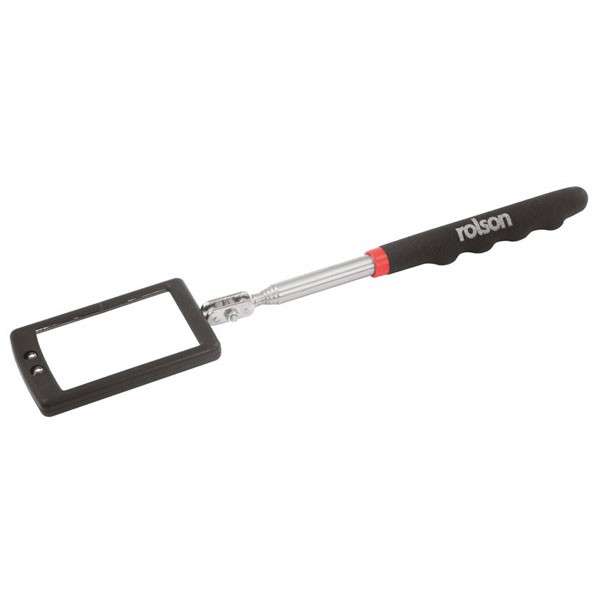 Rolson 2 LED Telescopic Inspection Mirror