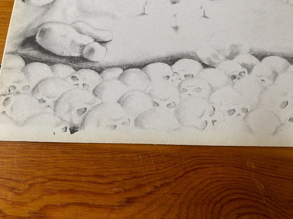 SORCERY „RIVERS…“ 1st press 7" EP Single Death Metal Nihilist Treblinka Morbid - Bild 3 von 4