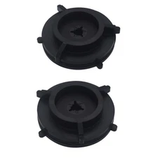 1 pair NAB HUB ADAPTERS Revox,Akai,Pioneer,Teac,Tascam  NAGRA  BLACK