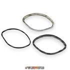 Vespa Speedometer Glass Lens Chrome Shell For Vespa VBA VBB Sprint GL GS 160