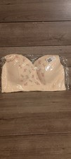 FionaBra Sports Bra Size Large Light Pink with Pink Flowers Brand New Sealed