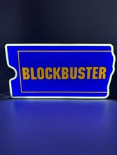 Blockbuster Video -  Light Up LED Sign with USB Plug - Perfect For 90s Movie