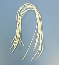 8 Strong White Nylon Snare Cords for Snare Drum Snares Wires 4 Pairs of Straps