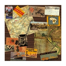 Gift Wrapping Paper, RARE vintage World Travel Adventure, 25 Sheet Pack, 12"x12"