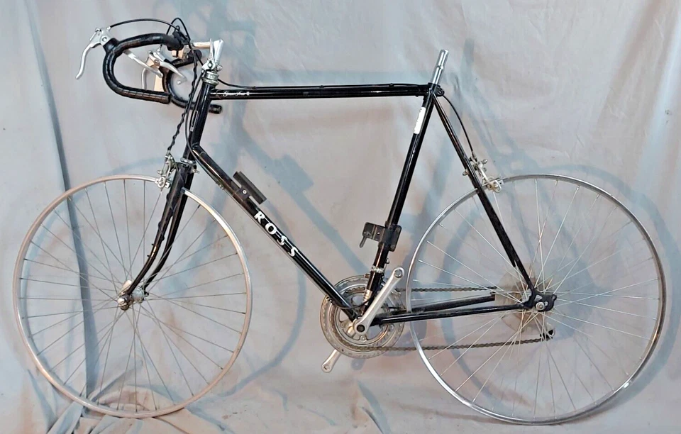 1988 Ross Gran Tour II Bicicleta de Estrada de Turismo 64c XX-Grande Aço Butted Remetente EUA - Imagem 2 de 4