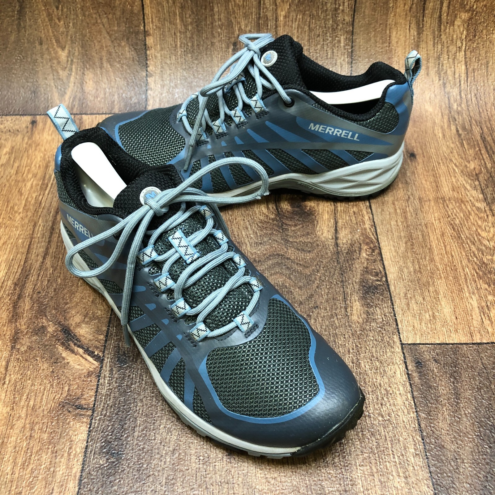 Merrell Siren Edge Q2 Womens Trail Hiking Shoes in Gray Size 7