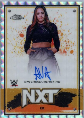 2023 Panini Chronicles WWE Ava XR Parallel RC #299 NXT And Base 77