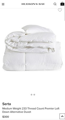 serta premier loft pillow