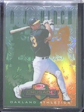 1998 Donruss Crusade Green #123 A.J. Hinch No 161 of 250