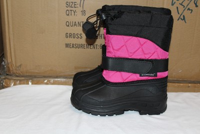 girls snow boots size 11