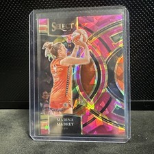 Marina Mabrey 2024 Panini Select WNBA Pink Ice Prizms Connecticut Sun #190