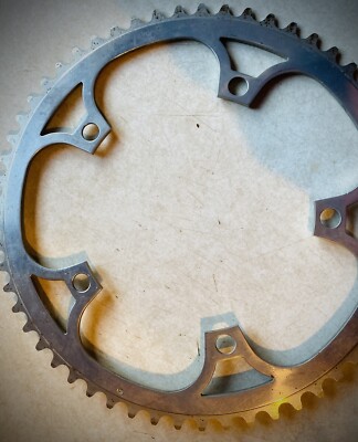 Vintage Campagnolo RecordGuerciotti Panto 51T. 144 BCD chainring A