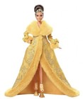 Barbie Signature Guo Pei Barbie Collector Doll Wearing Golden-Yellow Gown HBX99