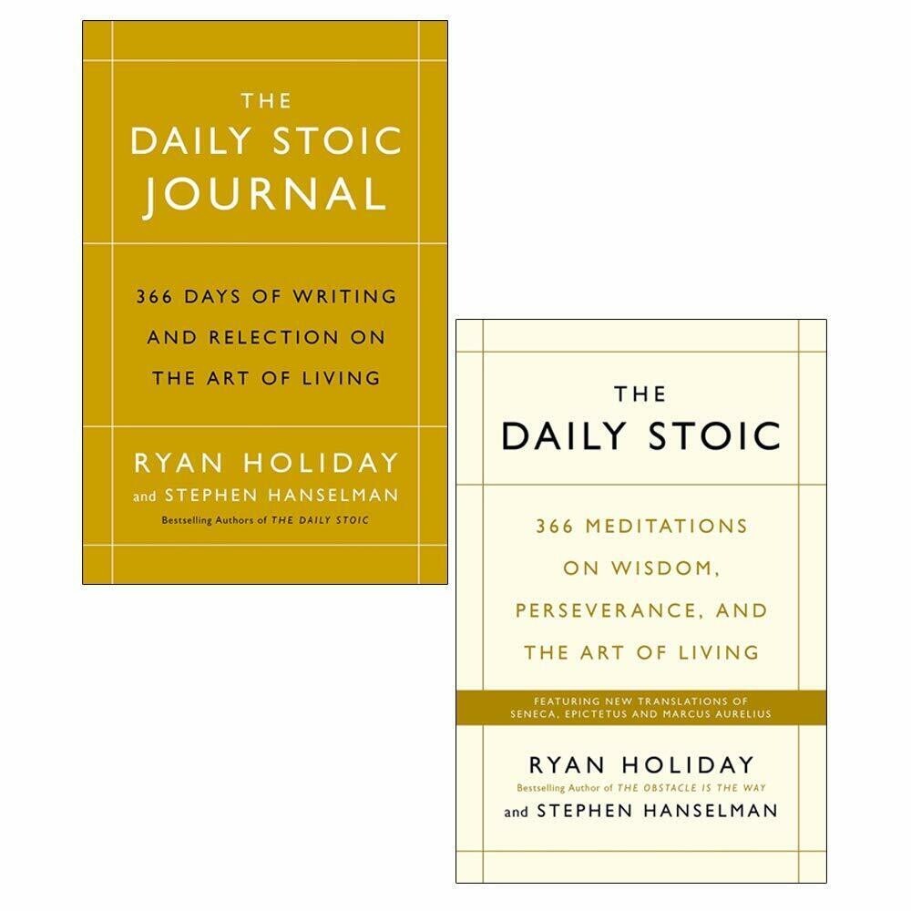 Ryan Holiday 2 Books Collection Set The Daily Stoic Journal, 366 Meditations on - Image 3