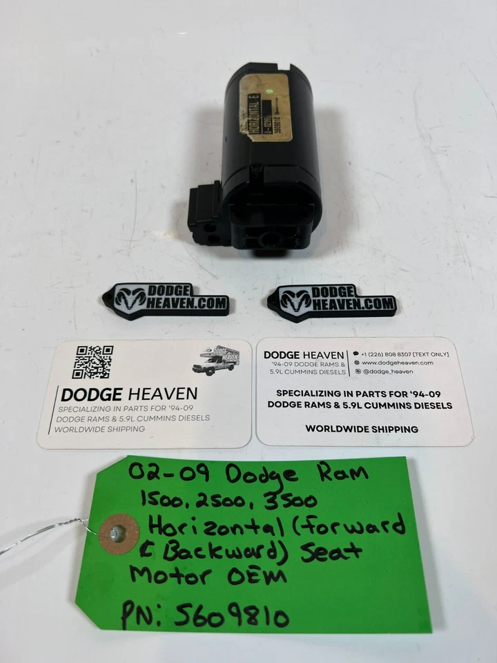 Dodge Ram 1500-3500 2002-2009 fabricante de equipos originales asiento horizontal motor adelante y atrás Foto 2 de 4