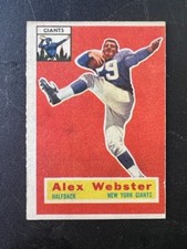 1956 Topps Football Set-Break #5 ALEX WEBSTER