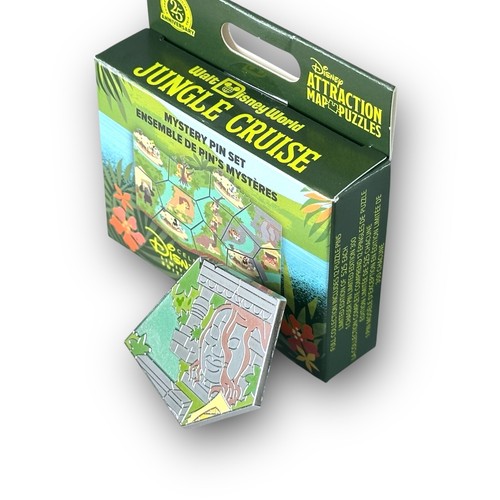 2025 Disney World Jungle Cruise Attraction Map Puzzle Pins LE WDW Ride Pin New - Picture 87 of 93