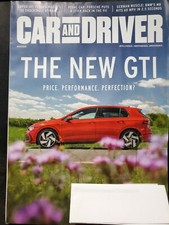 Car and driver magazine August 2020