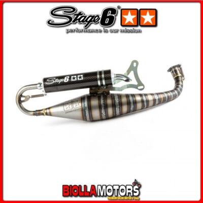 S6-9516605 AUSPUFFANLAGE Stage6 R1400 RACE MKII, VENTO triton 50cc 2 tempi STAGE