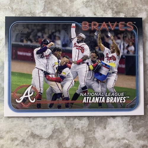 2024 Topps #154 Atlanta Braves | Baseball Card
