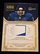 Mark Carrier 2012 National Treasures Century Legends Game Jersey Patch 33/49
