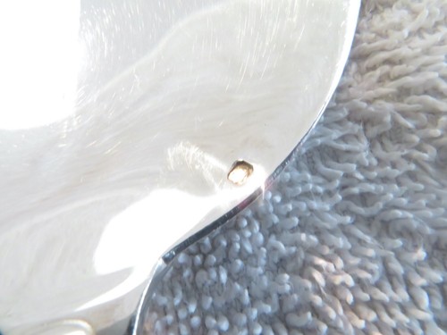 Mid 20th c French 950 silver Strawberry server Tetard Contours windings - Picture 4 of 9