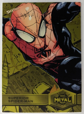 Superior Spider-Man 2021 SkyBox Metal Universe Marvel YELLOW FX