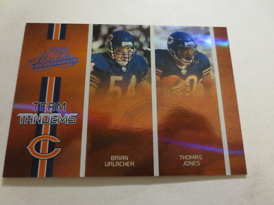 2005 Playoff Absolute Team Tandems Urlacher / Jones Card #TT-6 Serial #140/150