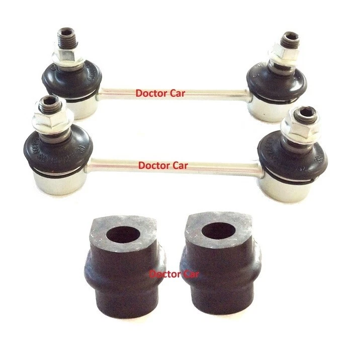 4 Rear Stabilizer Sway Bar End Link + Bushing For 2000-2006 Nissan X-Trail T30 Foto 2 de 4