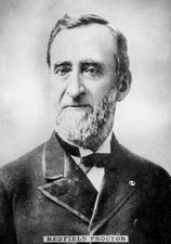 Senator Redfield Proctor was born in Vermont in 1831, in March1 - Cuba Old Photo