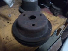 70 71 69 Camaro Chevelle Malibu Nova K30 Dual Groove 327350 Crank Pulley Pully