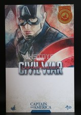 hot toys captain america battling version