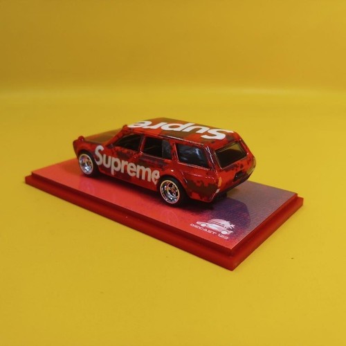 Hot Wheels DATSUN 510 WAGON Custom RED Supreme Limited REAL RIDERS Rare - Picture 7 of 9