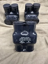 Penn Union IPBB-NA350-2D, Insulated Power Bar 3-Port Double Sided 10AWG-250kcmil