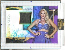 2020 Topps WWE WRESTLING FULLY LOADED LACEY EVANS AUTOGRAPH AUTO TURNBUCKLE /25