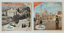 2 Sawyer's View-Master Reel Packs - B226 The Holy Land B178 Vatican City