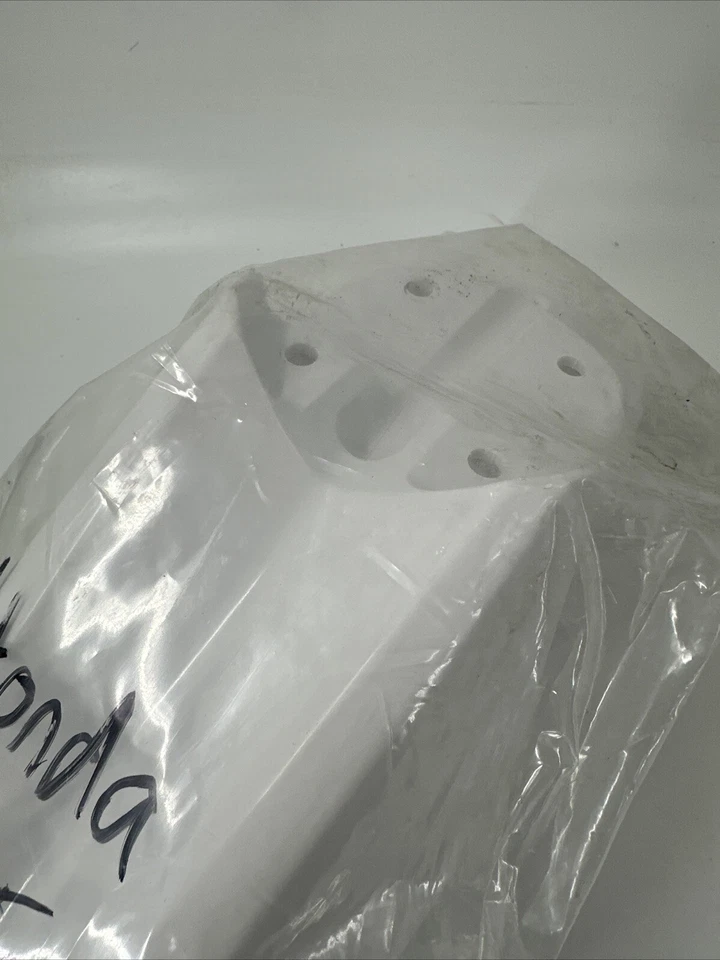 Guardabarros delantero Honda CRF 250 R 2010-2013 CRF 450 R 2009-2012 BLANCO #F40 Foto 4 de 4