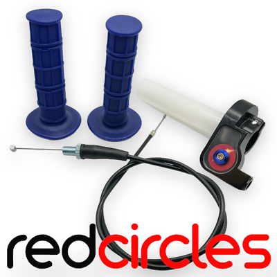125 Cc 140 Cc 150 Cc Pit Bike Ad Azione Rapida Twist Acceleratore Cavo 109,2 Cm Blu - Foto 13