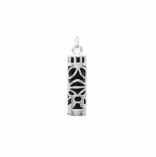 Pendentif Vintage En Métal Doré Avec Onyx - Style Art Déco, Signé Georges Legros, Occasion Bon état