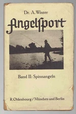 Sport -- Angeln Spinnangeln Angelsport Angeln 1929 Winter