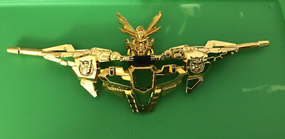 Transformers Go! GoKenzan Combiner Golden Helmet Exclusive NEW Takara Tomy