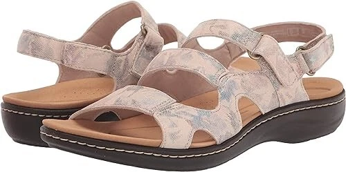 Sandalo Clarks donna stile Laurieann interesse sabbia USA taglia 9 M (4193) NUOVO