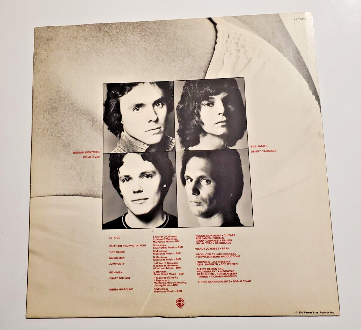 Montrose, Jump On It, Vinyl LP, VG+ BS 2963 1976 1st Pressing | eBay