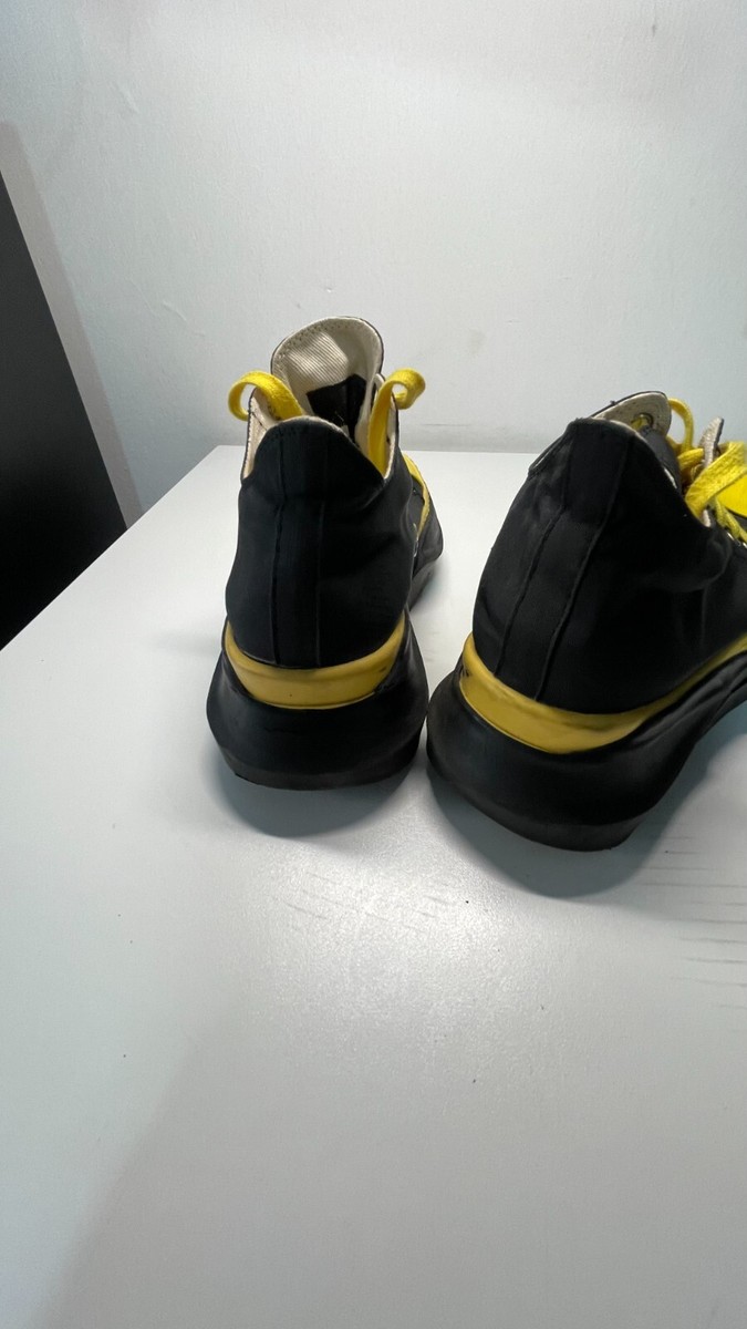 靴 Rick Owens DRKSHDW Low Sneaker 28cm Black Rick Owens DRKSHDW Abstract Low Sneakers | SVD