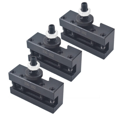 BXA #2 250-202 Quick Change Turning Facing & Boring Tool Post Holder 3 Pack