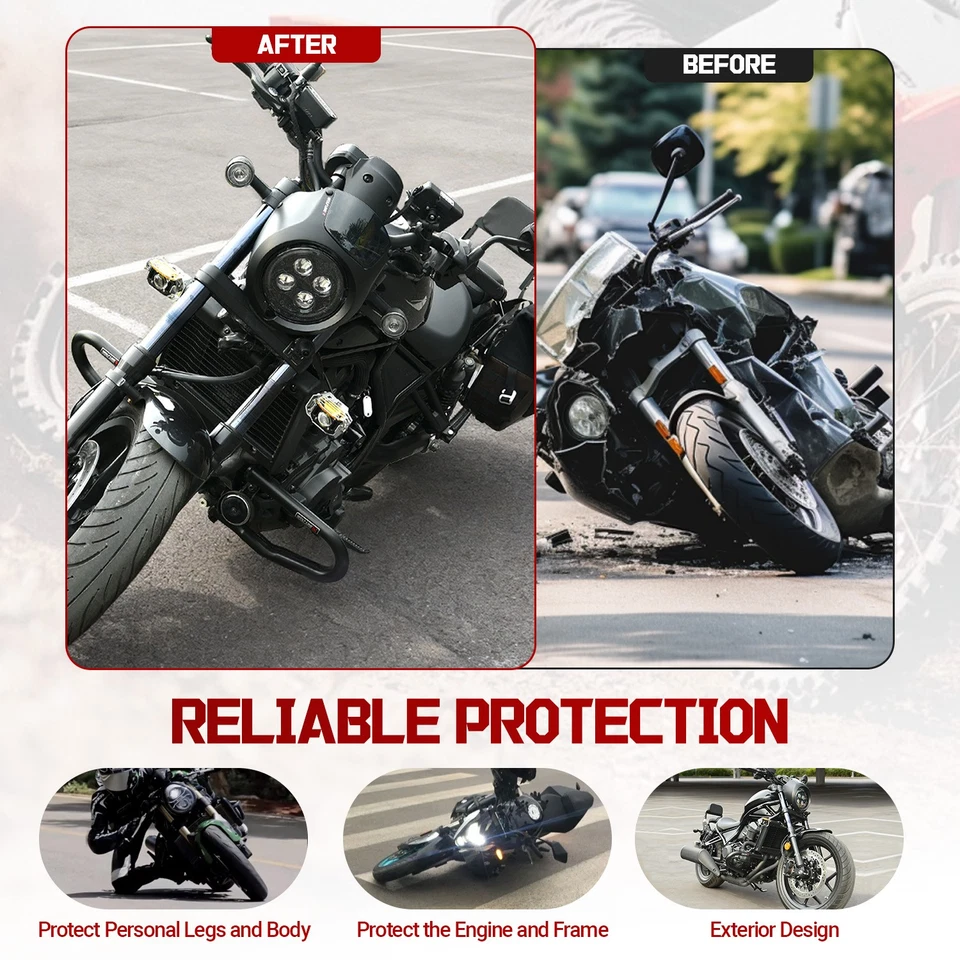 Crash Bar For 390 Engine Guard Frame Protection Stunt Cage 2017 2023 WOLFLINE - Image 3 of 4